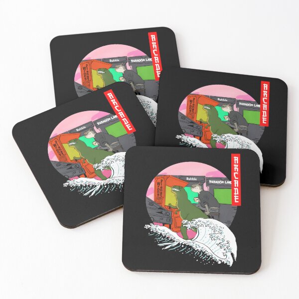 Item preview, Retro Gaming Machine Dinosaur and cat Classic  designed and sold by osbornpmma.