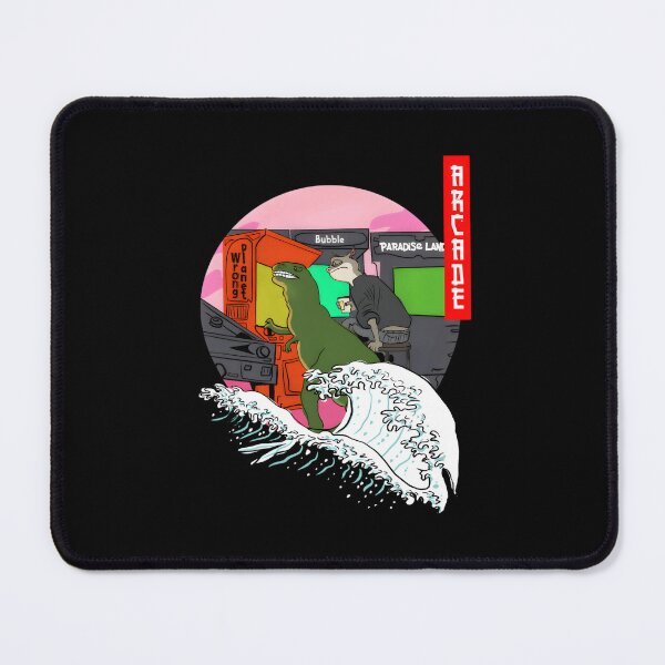 Item preview, Retro Gaming Machine Dinosaur and cat Classic  designed and sold by osbornpmma.