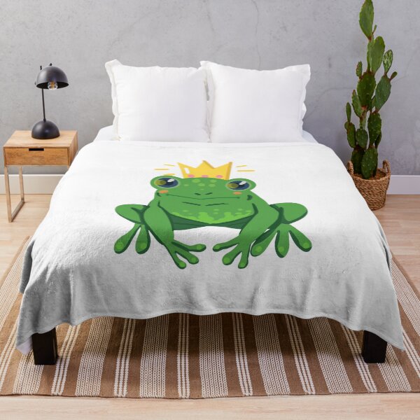 Item preview, Funny Cute Frog Wallpaper designed and sold by MKD-Artz.