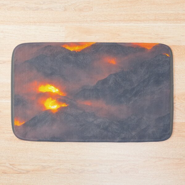 Item preview, Fire in the mountains designed and sold by TeesMi.