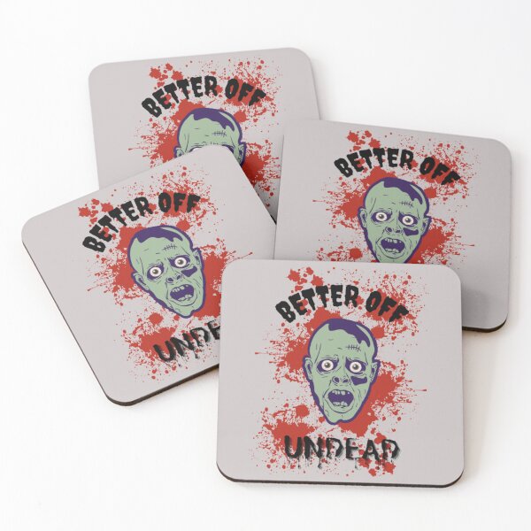 Item preview, Better Off Undead - Funny Halloween Puns designed and sold by LMoonDesigns.