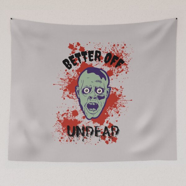 Item preview, Better Off Undead - Funny Halloween Puns designed and sold by LMoonDesigns.