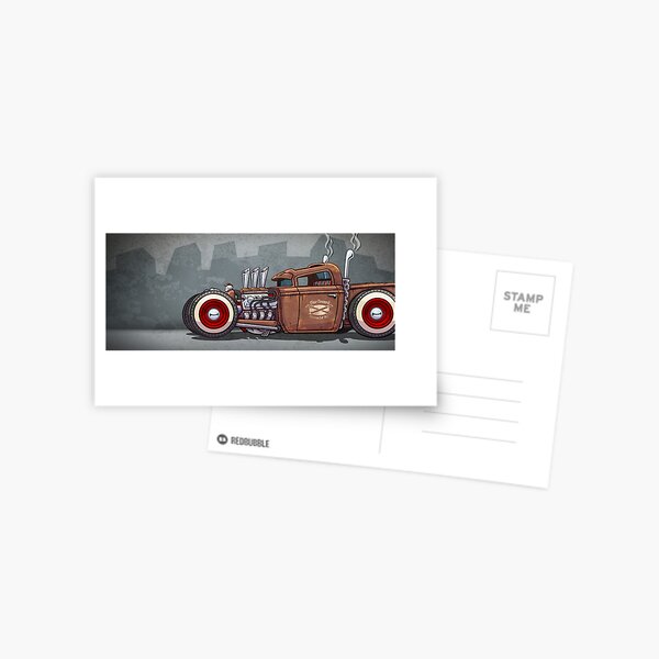 Item preview, Fine Tooned Rat Rod Truck, Brown designed and sold by CraigWoida.