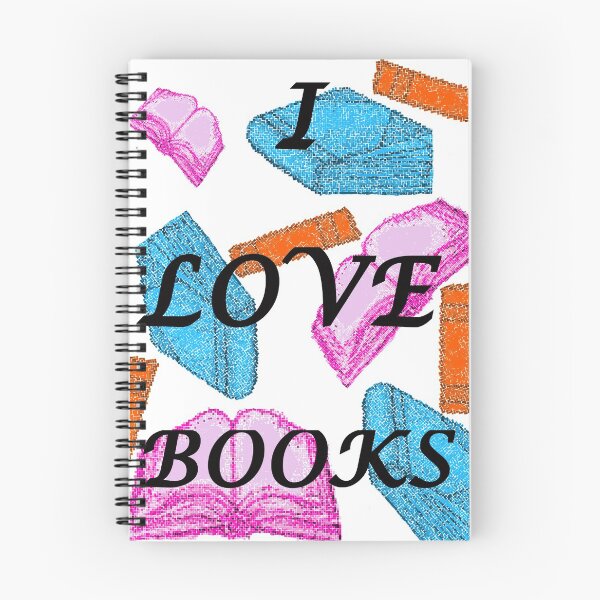 Item preview, I love books 1 designed and sold by Fireflies2344.