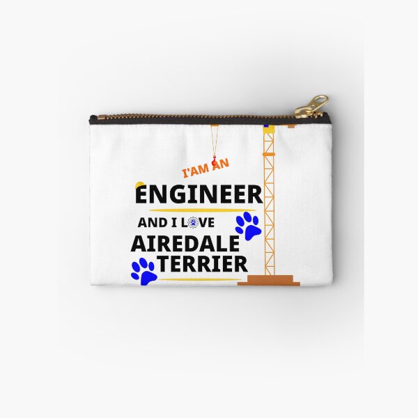 Item preview, i am a engineer and i love Airedale Terrier designed and sold by Jadir.