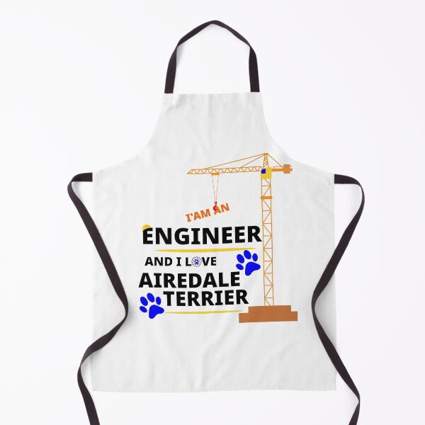 Item preview, i am a engineer and i love Airedale Terrier designed and sold by Jadir.