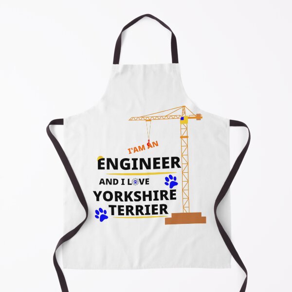 Item preview, i am a engineer and i love Yorkshire Terrier designed and sold by Jadir.