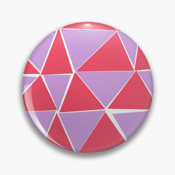 Item preview, Red and purple triangle pattern designed and sold by CatsHappy.