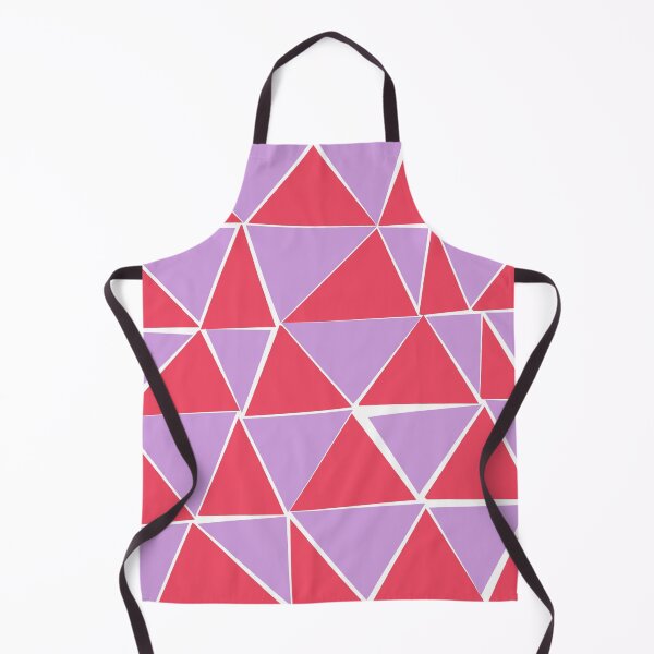 Item preview, Red and purple triangle pattern designed and sold by CatsHappy.