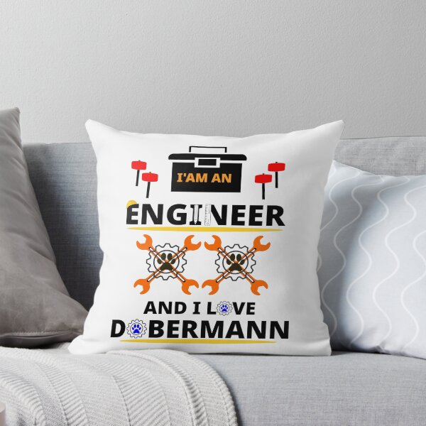 Item preview, i am a engineer and i love Dobermann designed and sold by Jadir.
