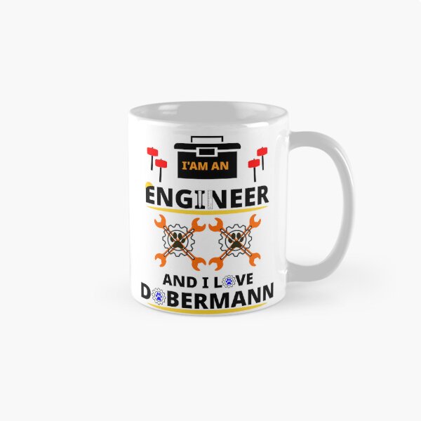 Item preview, i am a engineer and i love Dobermann designed and sold by Jadir.