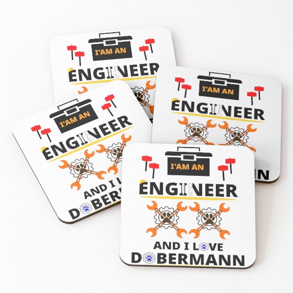 Item preview, i am a engineer and i love Dobermann designed and sold by Jadir.
