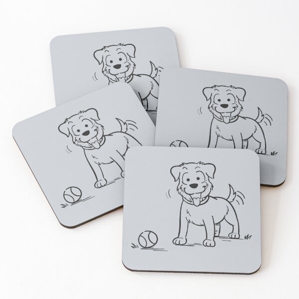 Item preview, Playing fetch! designed and sold by kookycomet.