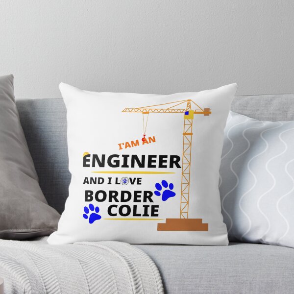Item preview, i am a engineer and i love Border Collie designed and sold by Jadir.