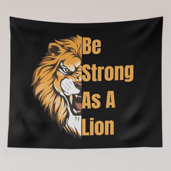 Item preview, Be Strong As A Lion designed and sold by Nesro34.