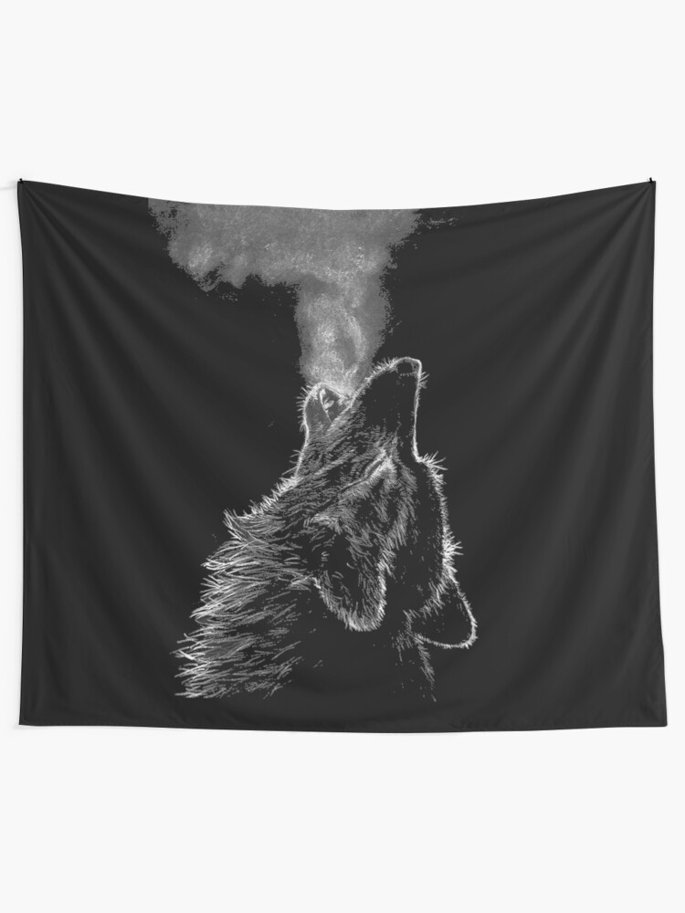 Alternate view of Wolf Tapestry