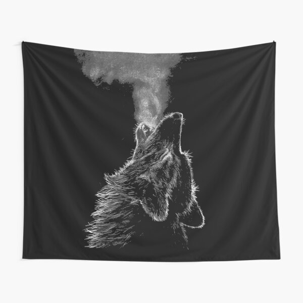 Wandbehange Wolf Redbubble