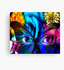 colorful eyes Canvas Print