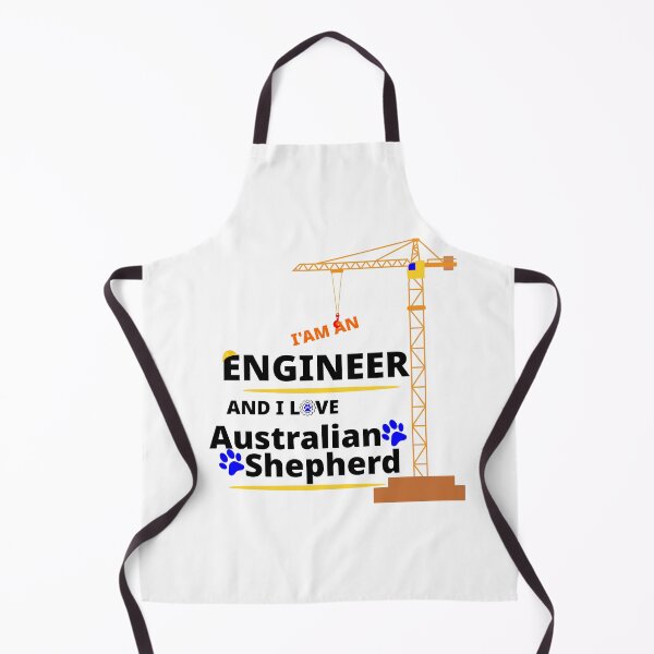 Item preview, i am a engineer and i love Australian Shepherd designed and sold by Jadir.