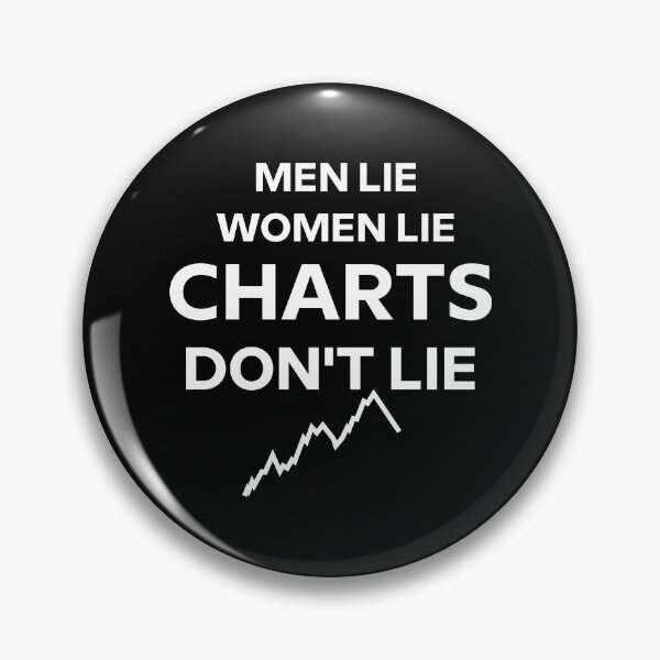 Item preview, Men lie, women lie, charts don't lie in white designed and sold by angelisart.