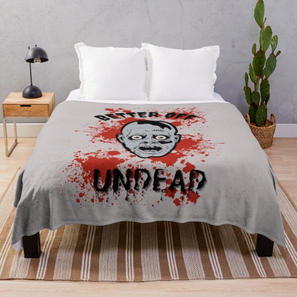 Item preview, Better Off Undead - Funny Halloween Puns designed and sold by LMoonDesigns.