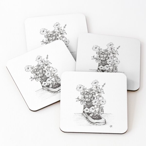 Item preview, Flowers in a Boot designed and sold by Jenna  Le Roux.