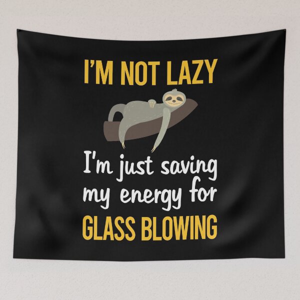 Item preview, Saving Energy Glass Blowing Blower Glassblowing Glassblower Glassmith Gaffer designed and sold by RogersFried.