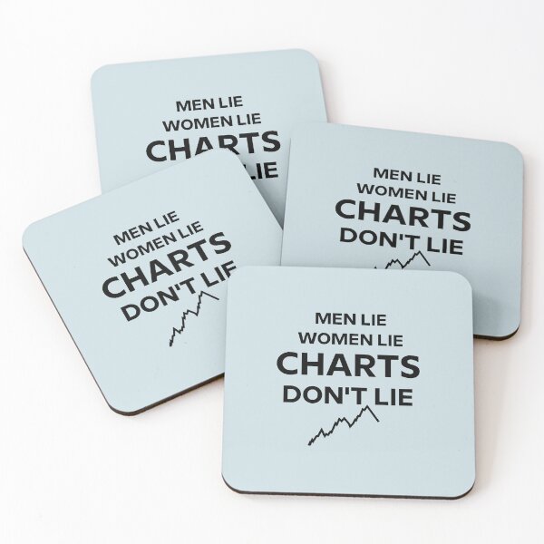 Item preview, Men lie, women lie, charts don't lie in black designed and sold by angelisart.