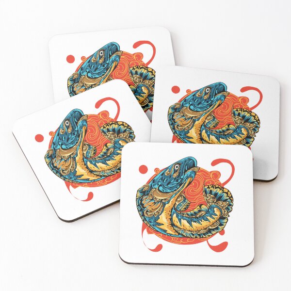 Item preview, snakefish channa fish version of balinese ornaments designed and sold by Viin22.