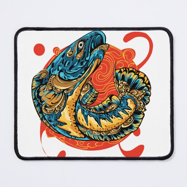 Item preview, snakefish channa fish version of balinese ornaments designed and sold by Viin22.