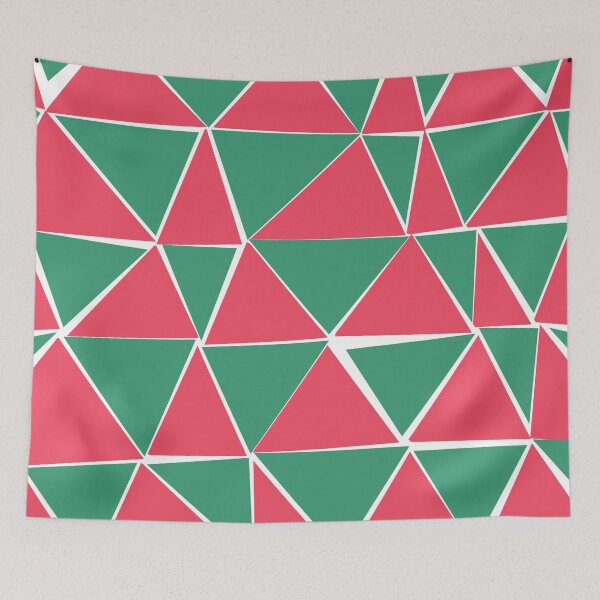 Item preview, Christmas triangles designed and sold by CatsHappy.