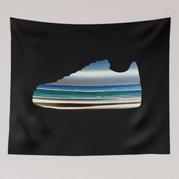 Item preview, Sneaker Seashore Fine art cool Design designed and sold by nattdrws.