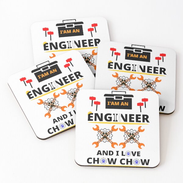 Item preview, i am a engineer and i love Chow Chow designed and sold by Jadir.
