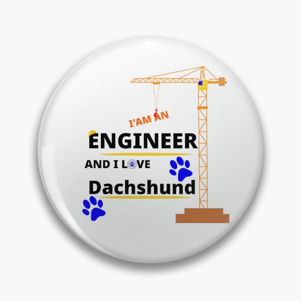 Item preview, i am a engineer and i love Dachshund designed and sold by Jadir.