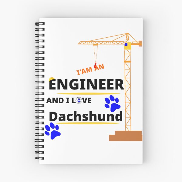 Item preview, i am a engineer and i love Dachshund designed and sold by Jadir.