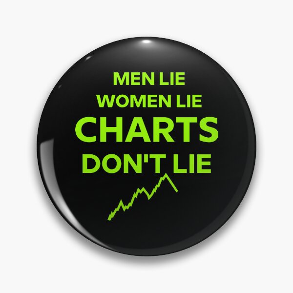 Item preview, Men lie, women lie, charts don't lie in lime green designed and sold by angelisart.