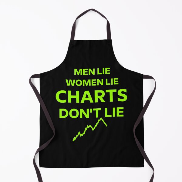 Item preview, Men lie, women lie, charts don't lie in lime green designed and sold by angelisart.