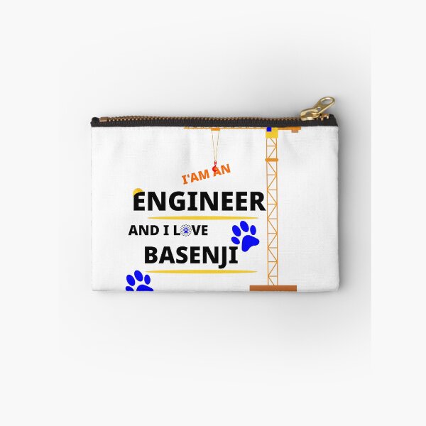 Item preview, i am a engineer and i love Basenji designed and sold by Jadir.