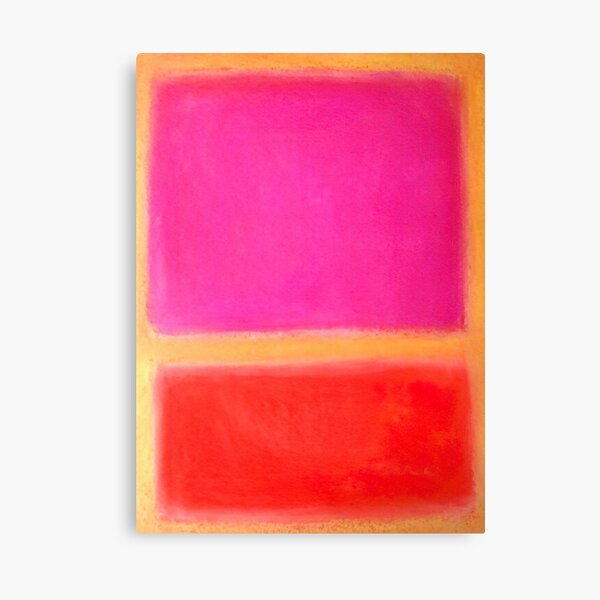 Mark Rothko artwork Canvas Print