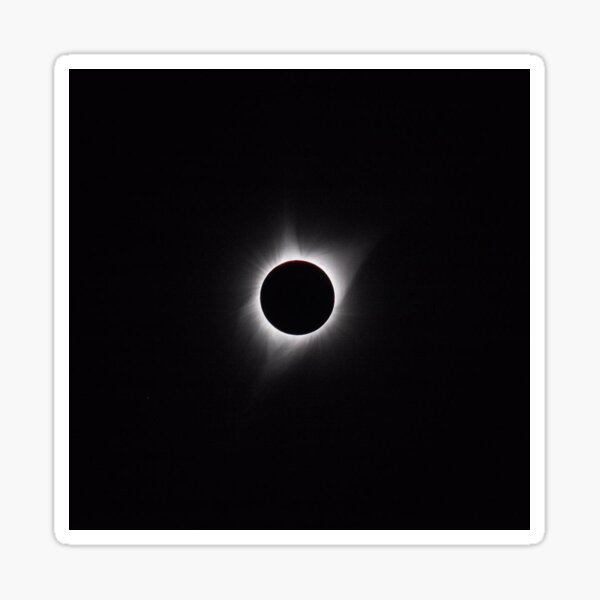 Totality Solar Eclipse united states 2017 Sticker