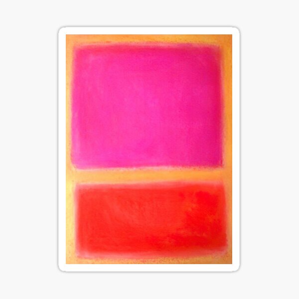 Mark Rothko-Kunstwerk Sticker