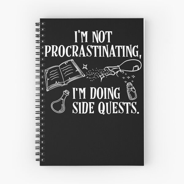 Item preview, I'm not procrastinating i'm doing side quests designed and sold by Perry195.