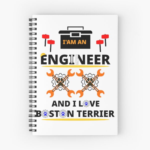 Item preview, i am a engineer and i love  Boston Terrier designed and sold by Jadir.