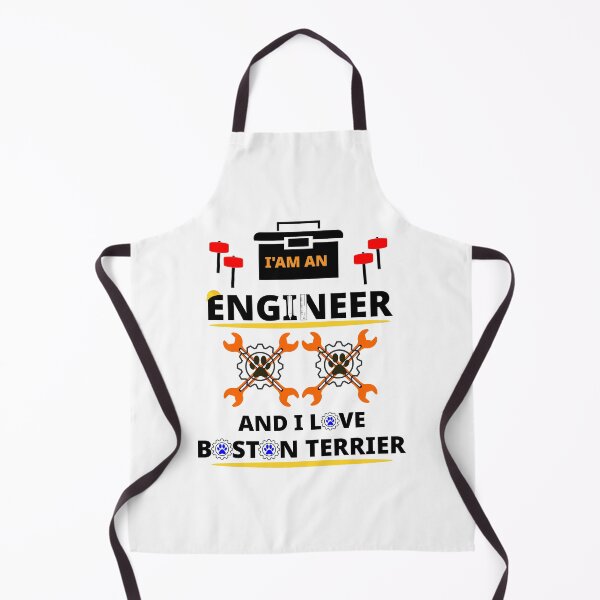 Item preview, i am a engineer and i love  Boston Terrier designed and sold by Jadir.