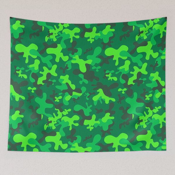 Aperçu de l'œuvre Camouflage : camouflage vert fluo créée et vendue par Nitram1990.