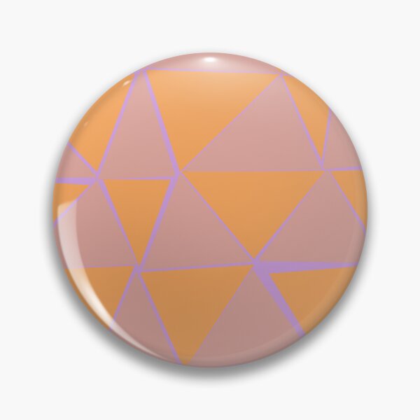Item preview, Orange and pink triangles designed and sold by CatsHappy.