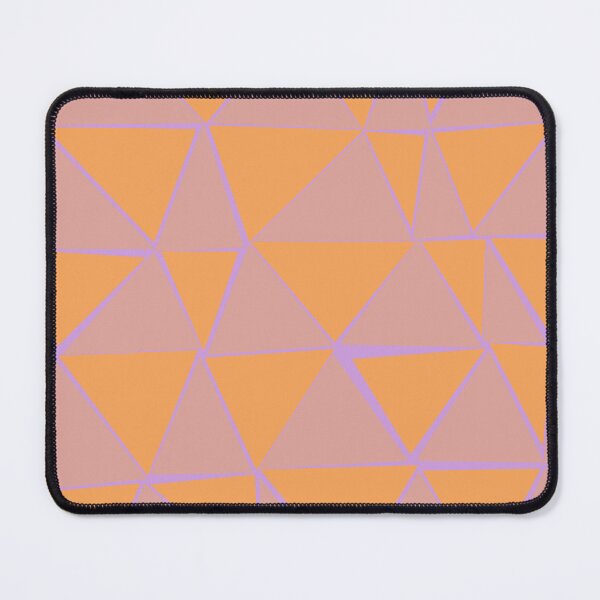 Item preview, Orange and pink triangles designed and sold by CatsHappy.