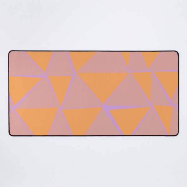 Item preview, Orange and pink triangles designed and sold by CatsHappy.