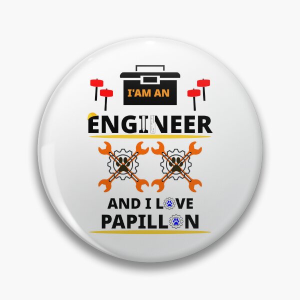 Item preview, i am a engineer and i love Papillon designed and sold by Jadir.