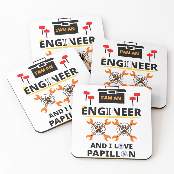Item preview, i am a engineer and i love Papillon designed and sold by Jadir.